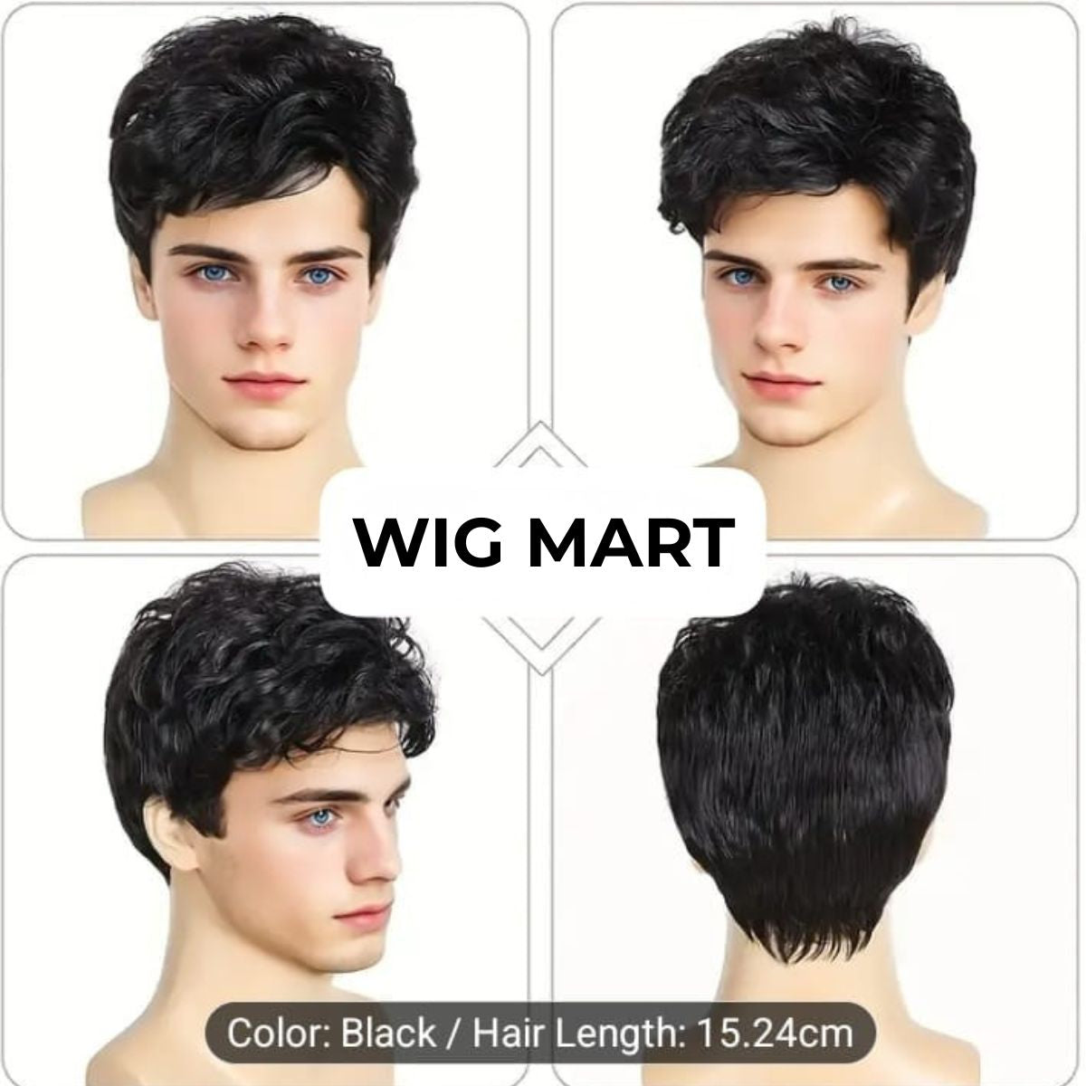 Premium Adjustable Hair Wig - Perfect Custom Fit for All Head Sizes